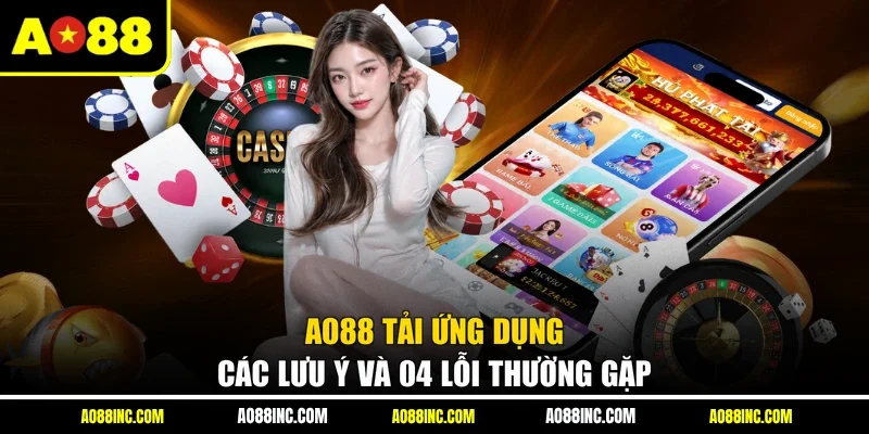 AO88 Tải Ứng Dụng - Các Lưu Ý Và 04 Lỗi Thường Gặp