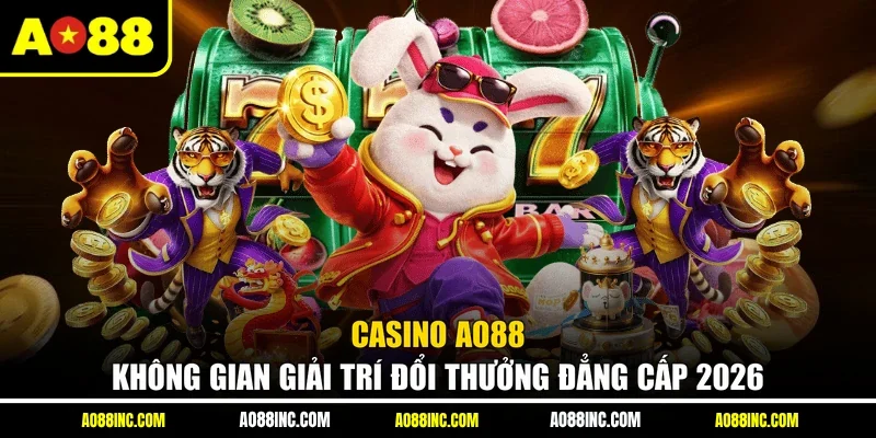 Casino AO88 - Không Gian Giải Trí Đổi Thưởng Đẳng Cấp 2026