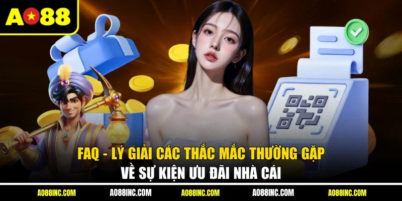 FAQ - Lý giải các thắc mắc thường gặp về sự kiện ưu đãi nhà cái